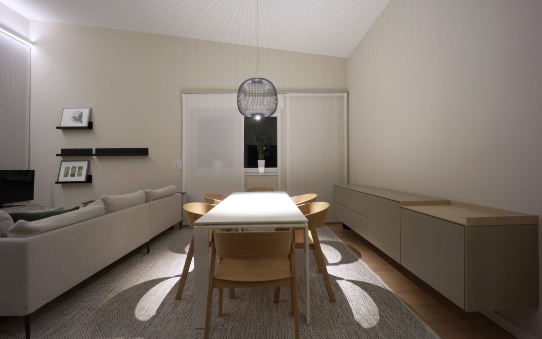 Wohn- und Esszimmer – Stadtwohnung Köln-Braunsfeld