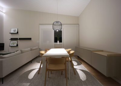 Wohn- und Esszimmer – Stadtwohnung Köln-Braunsfeld